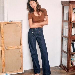 Sezane High Waisted Jeans